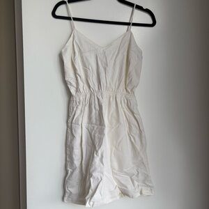 NWT J Crew White Linen Minidress